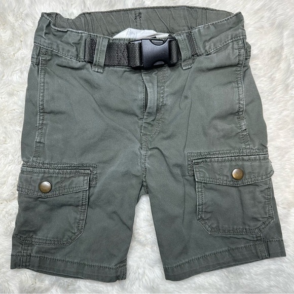 H&M Cargo Shorts Green Size 4 - Picture 1 of 16